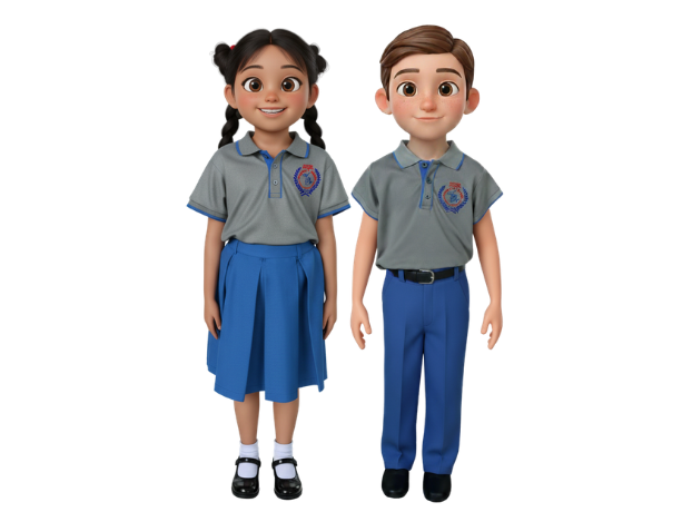 1º a 12º — uniforme Colegio Alfred B. Nobel